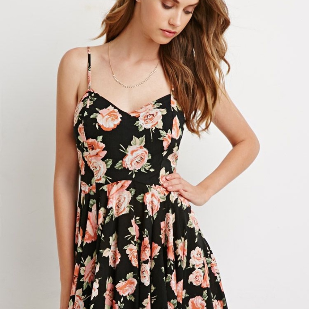 Small floral dress, Forever 21, worn once